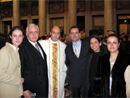 Familia Leal con un hijo sacerdote legionario de Cristo y una hija que est&aacute; consagrada en el Regnum Christi.