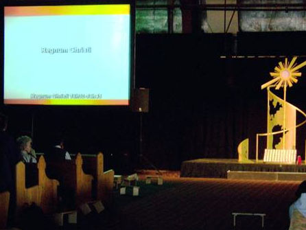 Each movement led an hour of prayer in the main adoration chapel during the Congress.