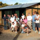 Youth for the Third Millennium missionaries spent part of their Christmas break building homes like this one for poor residents of Santa Ana Zirosto, Mexico.