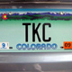 The Forsters� TKC vanity plate.