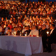 Cardinal Francisco Robles, archbishop of Monterrey, presided over the event, accompanied by (left to right) Br Noel Lozano, LC, and Legionary Fathers Alejandro Ortega, John Devlin, and Jos&eacute; E. Mart&iacute;nez.